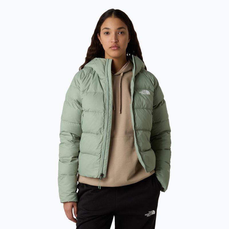 Dámská péřová bunda The North Face Hyalite Down Hoodie state moss
