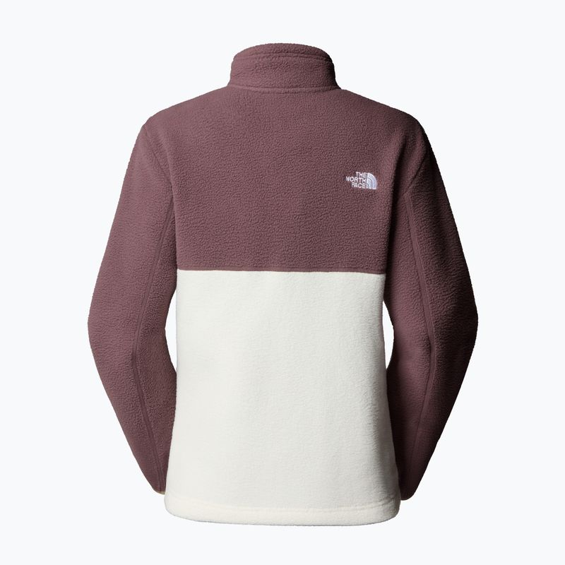 Dámská fleecová mikina The North Face Yumiori Full Zip white dune/tawny quartz 2