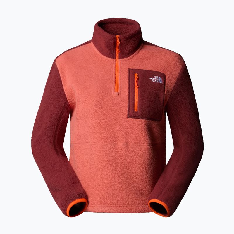 The North Face dámská mikina Yumiori 1/4 Zip mars dust/sumac/solar flare 4