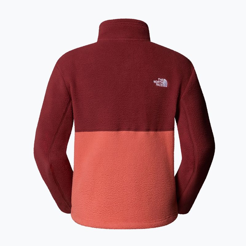 The North Face dámská mikina Yumiori 1/4 Zip mars dust/sumac/solar flare 5