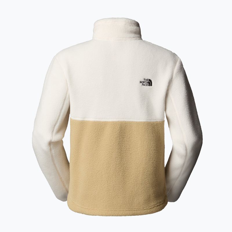 The North Face dámská mikina Yumiori 1/4 Zip khaki stone/white dune/utility brown 5