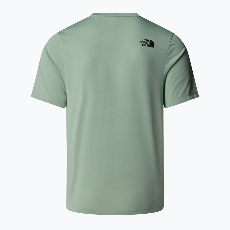 Pánské tričko The North Face Mountain Foundation Graphic state moss 5