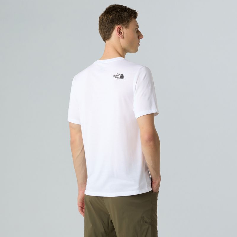 Pánské tričko The North Face Multiple Placement white 3