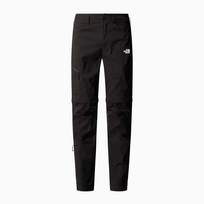 Pánské trekingové kalhoty The North Face Exploration Regular Tapered Convertible tnf black 5