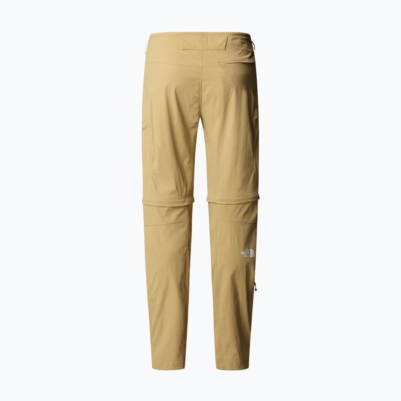 Pánské trekingové kalhoty The North Face Exploration Regular Tapered Convertible khaki stone 5