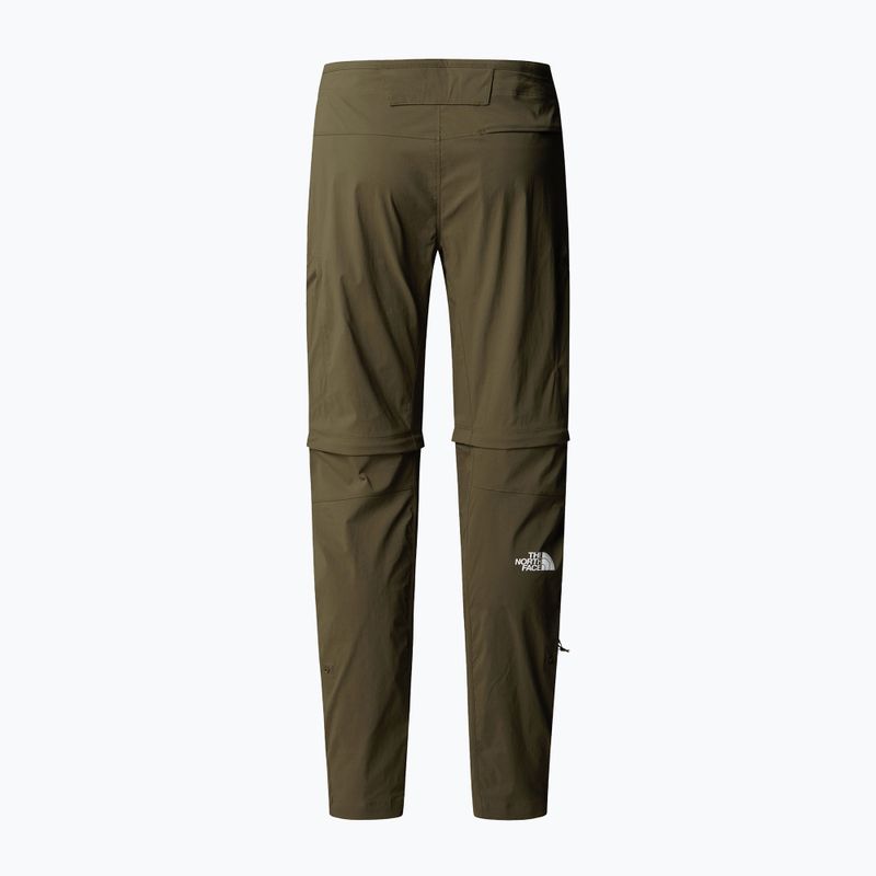 Pánské trekingové kalhoty The North Face Exploration Regular Tapered Convertible taupe green 6