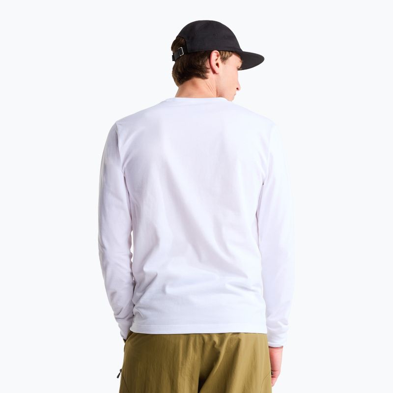 Pánské trekové tričko Longsleeve The North Face Evolution Simple Dome Regular tnf white 3
