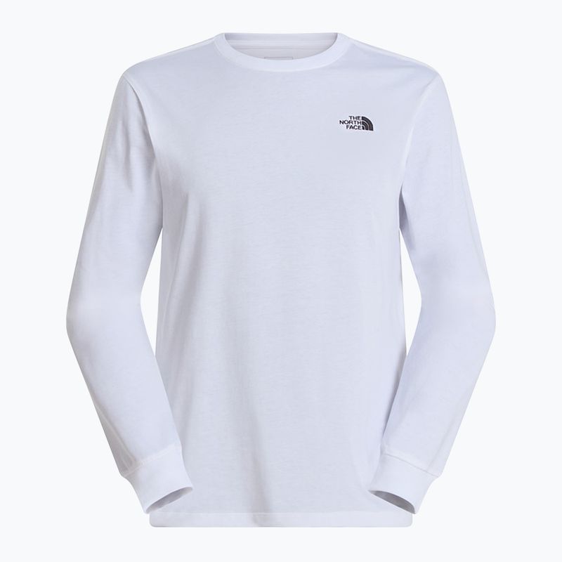 Pánské trekové tričko Longsleeve The North Face Evolution Simple Dome Regular tnf white 4