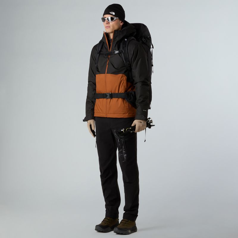 Pánská péřová bunda The North Face Millerton Insulated burnt umber/black 2