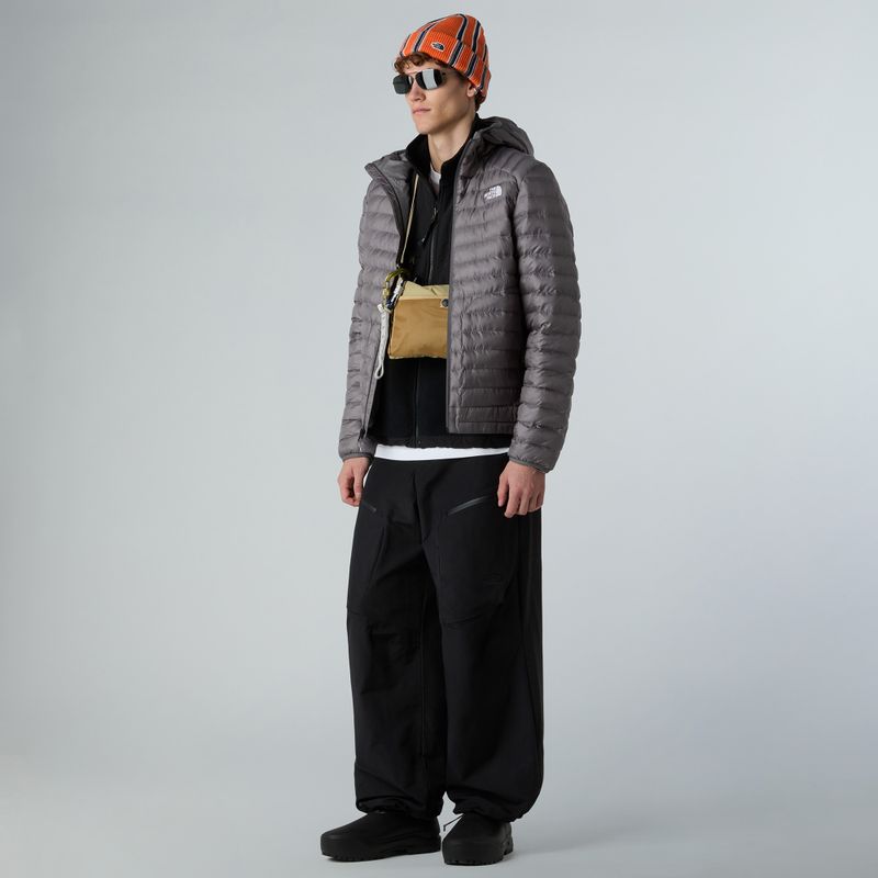 Pánská péřová bunda The North Face Huila Synthetic Hoodie smoked pearl 2