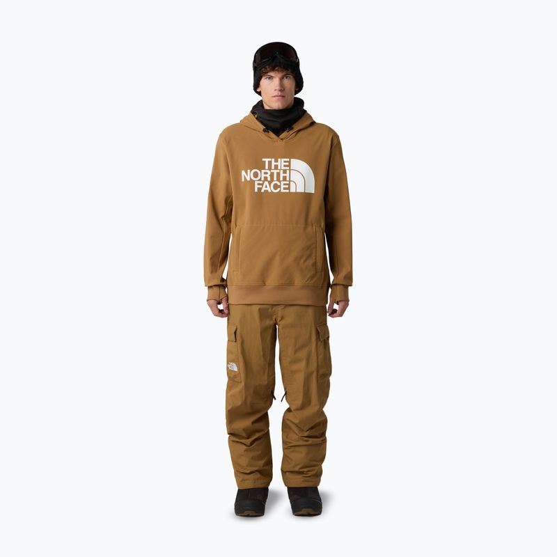 Pánská mikina The North Face Tekno Logo Hoodie utility brown 2