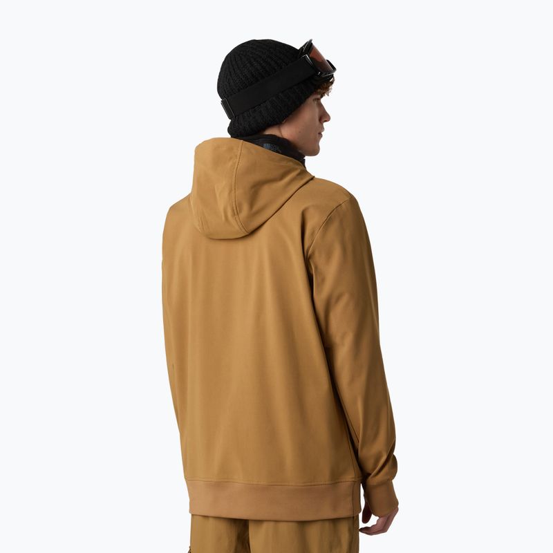 Pánská mikina The North Face Tekno Logo Hoodie utility brown 3
