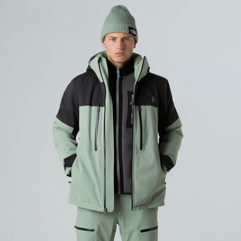 Pánská lyžařská bunda The North Face Chakal slate moss/black 4