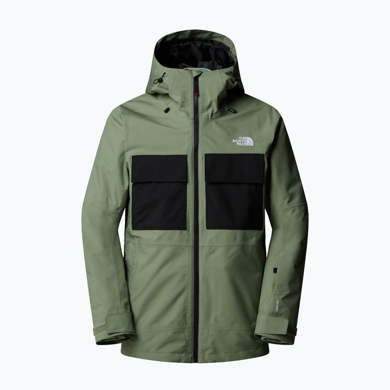 Pánská snowboardová bunda The North Face Fourbarrel Triclimate bark mist/black 6
