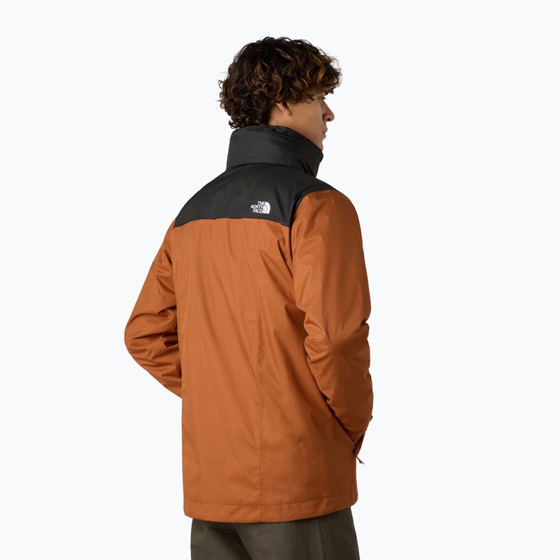 Pánská bunda 3v1 The North Face Evolve II Triclimate burnt umber/asphalt grey 2