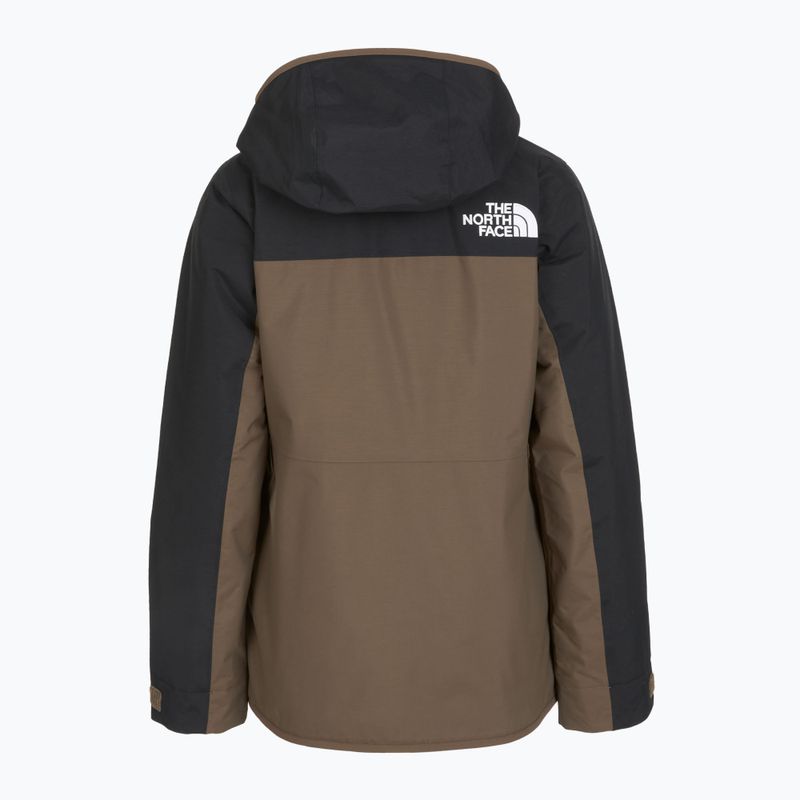 Dámská lyžařská bunda The North Face Namak Insulated black/smokey brown 5