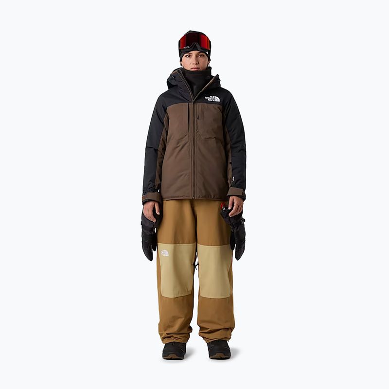 Dámská lyžařská bunda The North Face Namak Insulated black/smokey brown 2