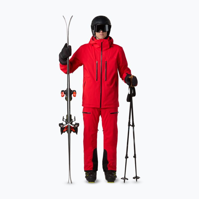 Pánské lyžařské kalhoty The North Face Chakal Regular elevation red 2