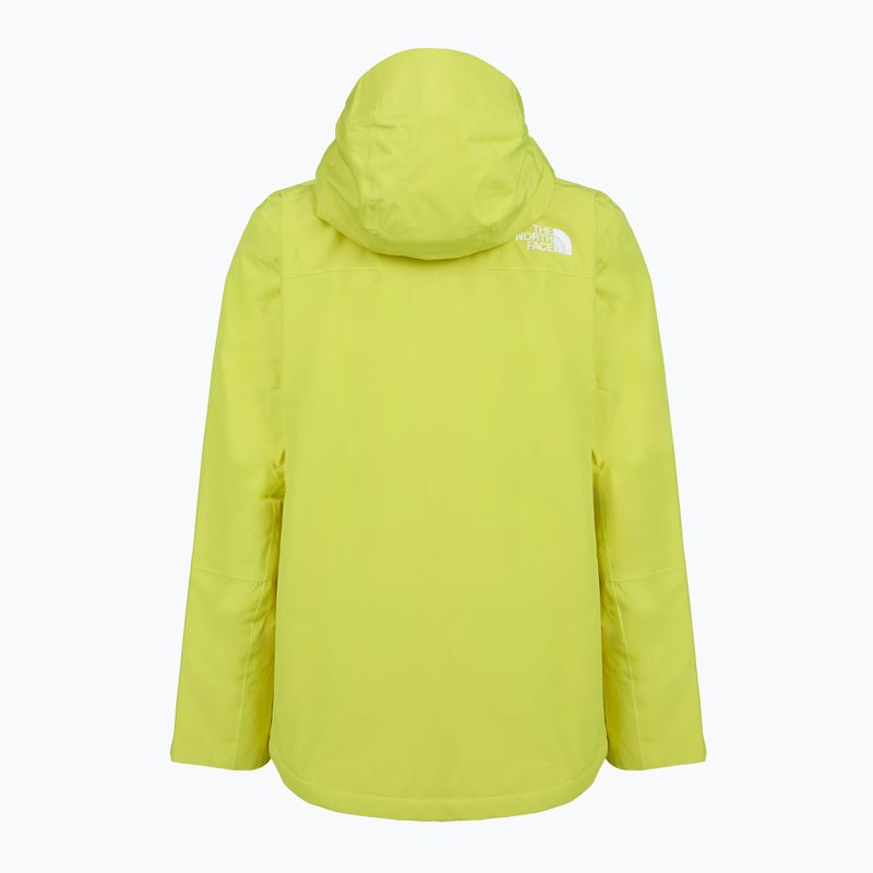 Pánská lyžařská bunda The North Face Descendit fizz lime 2