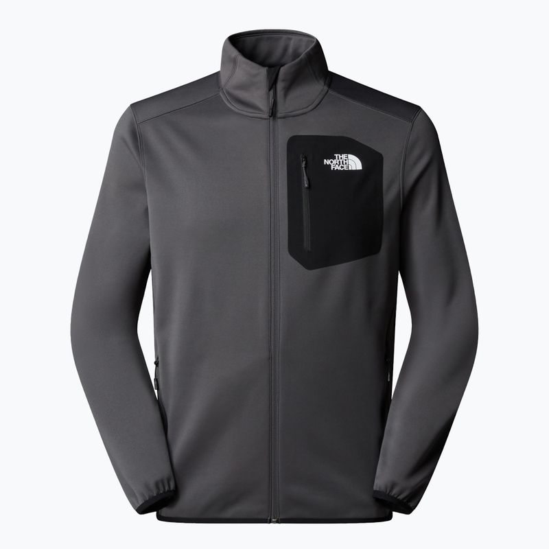 Pánská mikina The North Face Crest Fz anthracite grey/black 4