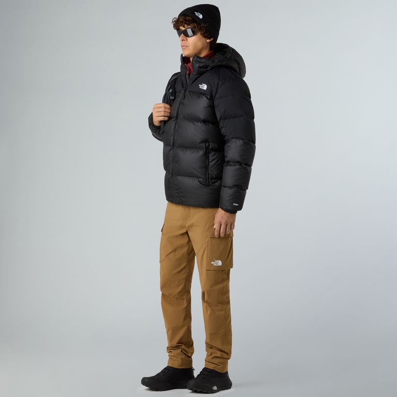 Pánská péřová bunda The North Face Diablo Down 2.0 Hoodie black/black/recyklované peří 2