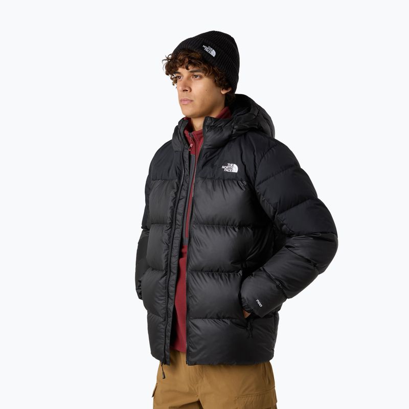 Pánská péřová bunda The North Face Diablo Down 2.0 Hoodie black/black/recycled down 4