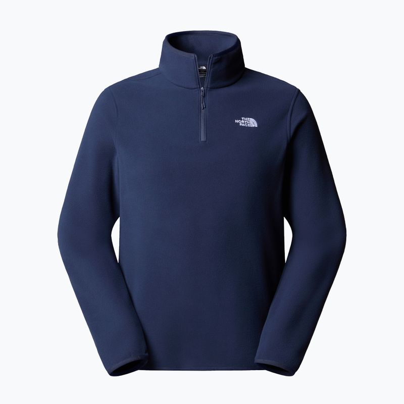 Pánská fleecová mikina The North Face Glacier Fleece 1/4 Zip summit navy 4