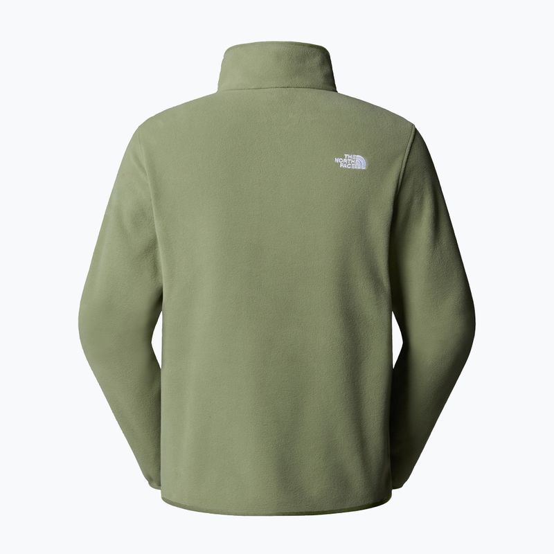 Pánská fleecová mikina The North Face Glacier Fleece 1/4 Zip shoulder mist 5