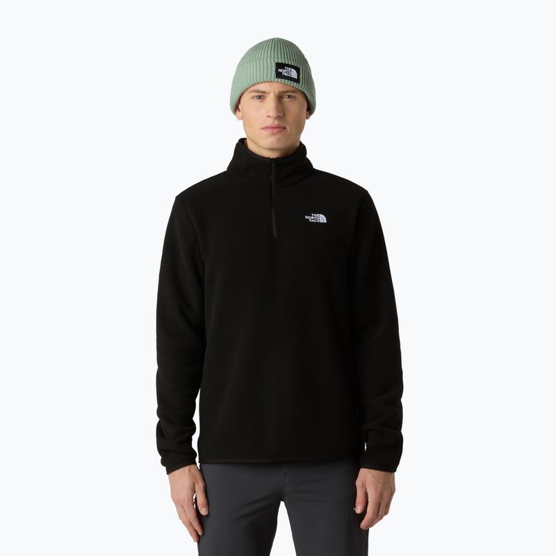 Pánská fleecová mikina The North Face Glacier Fleece 1/4 Zip black 6