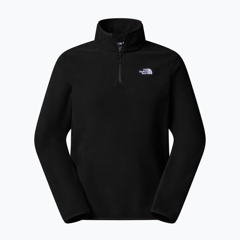 Pánská fleecová mikina The North Face Glacier Fleece 1/4 Zip black 3