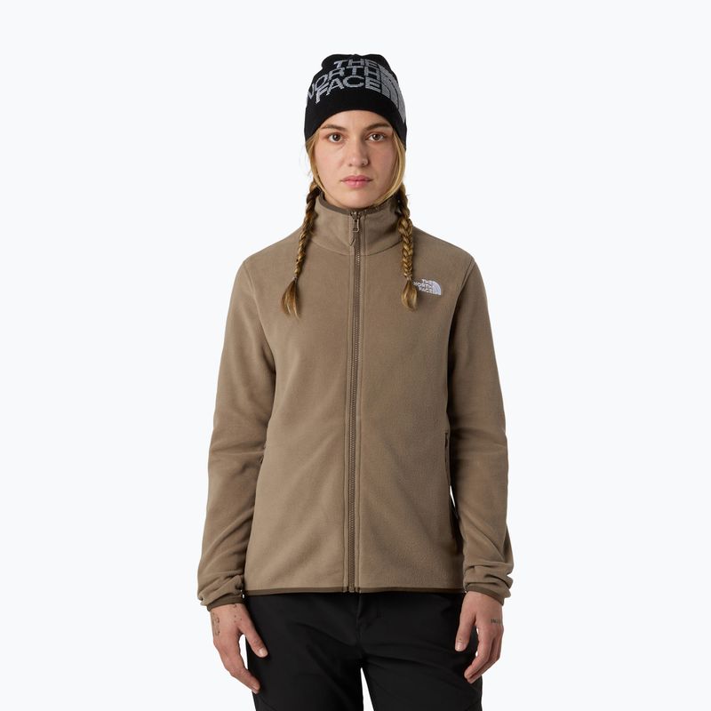 Dámská fleecová mikina The North Face Glacier Fleece mocha brown
