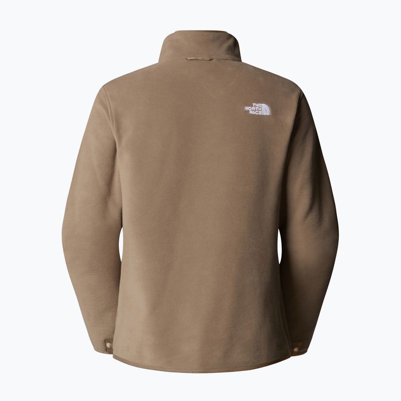 Dámská fleecová mikina The North Face Glacier Fleece mocha brown 6