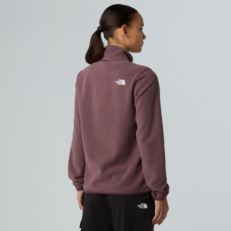 Dámská fleecová mikina The North Face Glacier Fleece tawny quartz 3