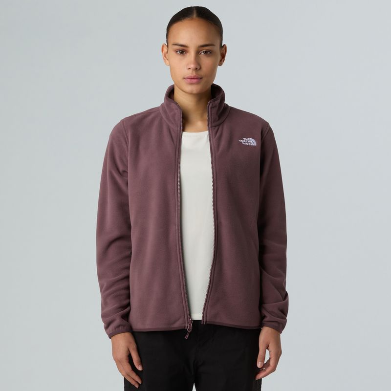 Dámská fleecová mikina The North Face Glacier Fleece tawny quartz 4