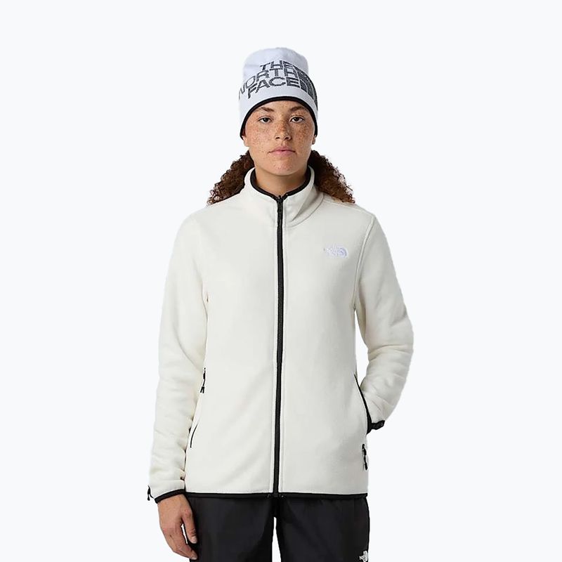 Dámská fleecová mikina The North Face Glacier Fleece white dune 4