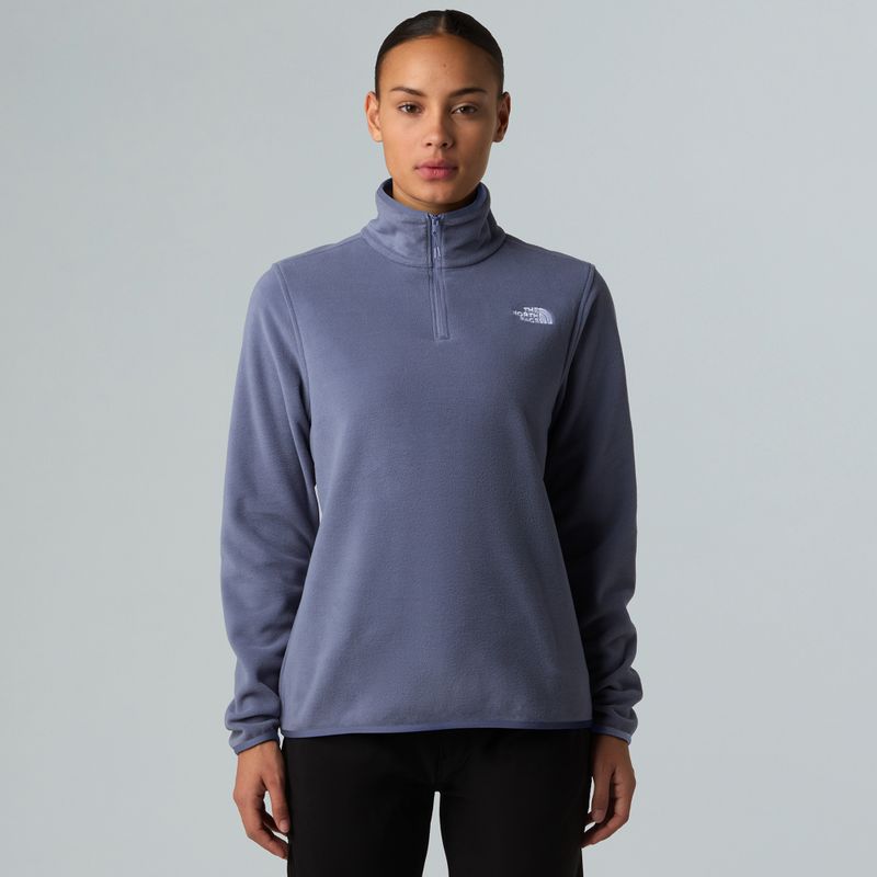 Dámská fleecová mikina The North Face Glacier Fleece 1/4 Zip twilight galaxy