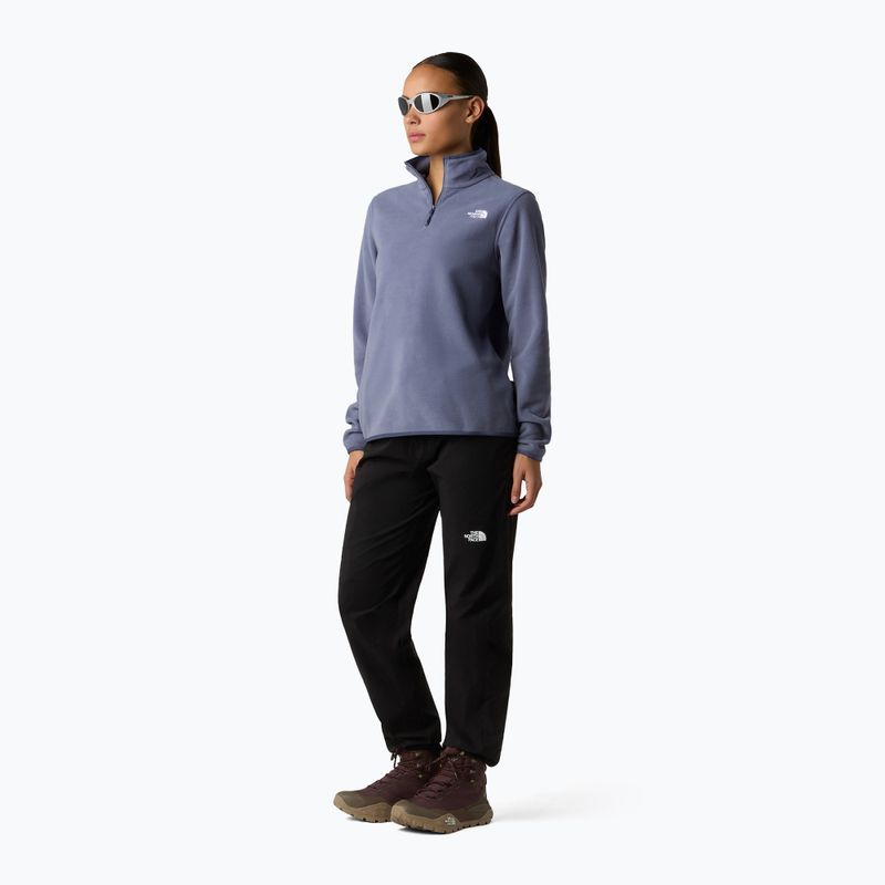 Dámská fleecová mikina The North Face Glacier Fleece 1/4 Zip twilight galaxy 2