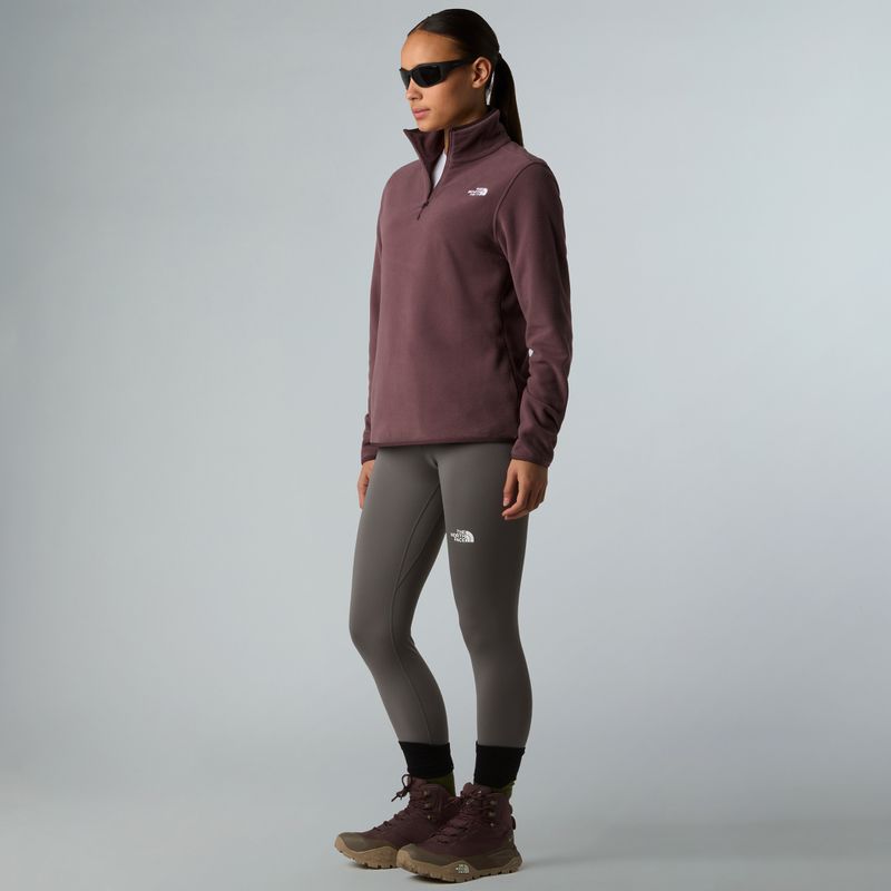 Dámská fleecová mikina The North Face Glacier Fleece 1/4 Zip tawny quartz 2