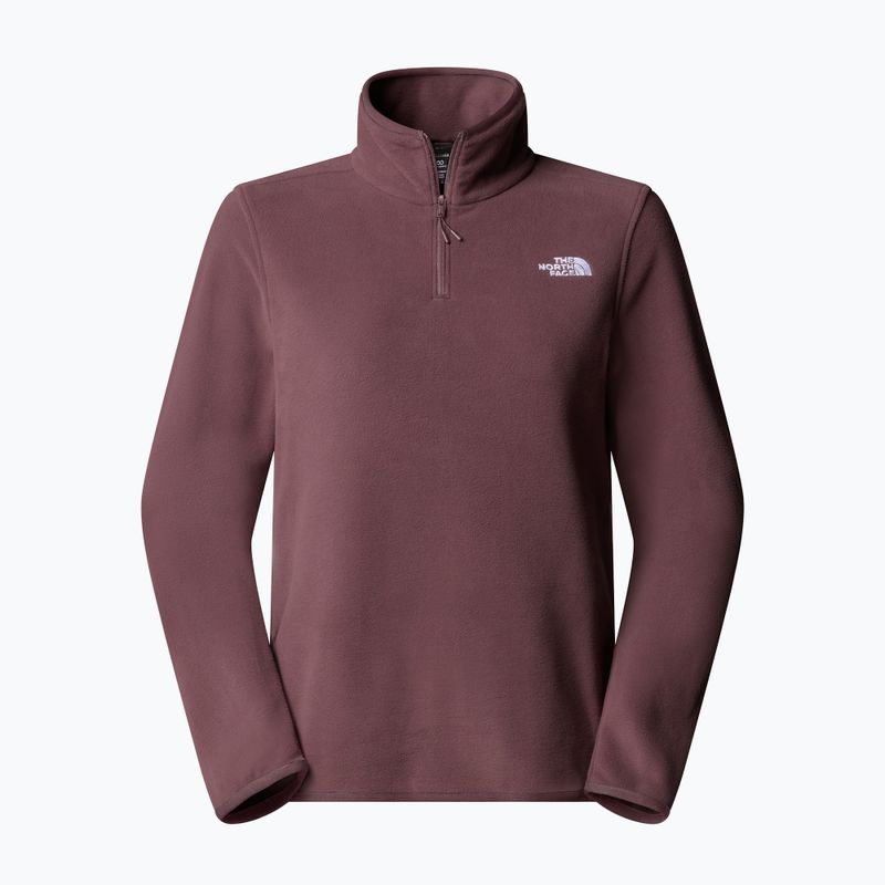 Dámská fleecová mikina The North Face Glacier Fleece 1/4 Zip tawny quartz 4