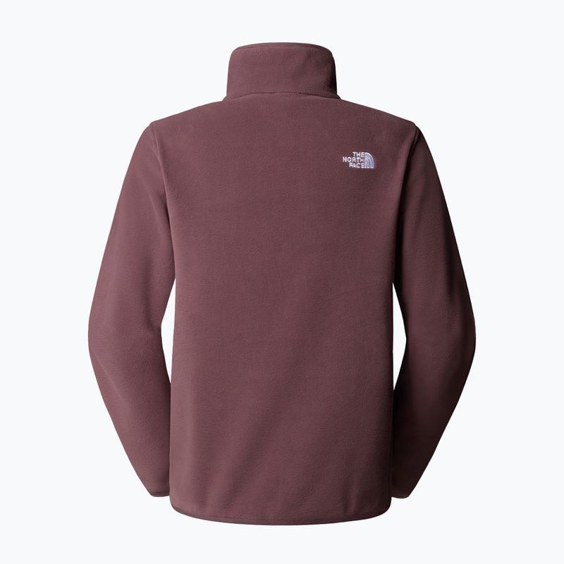 Dámská fleecová mikina The North Face Glacier Fleece 1/4 Zip tawny quartz 5