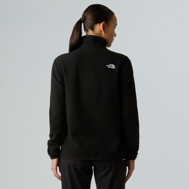 Dámská fleecová mikina The North Face Glacier Fleece 1/4 Zip black 3