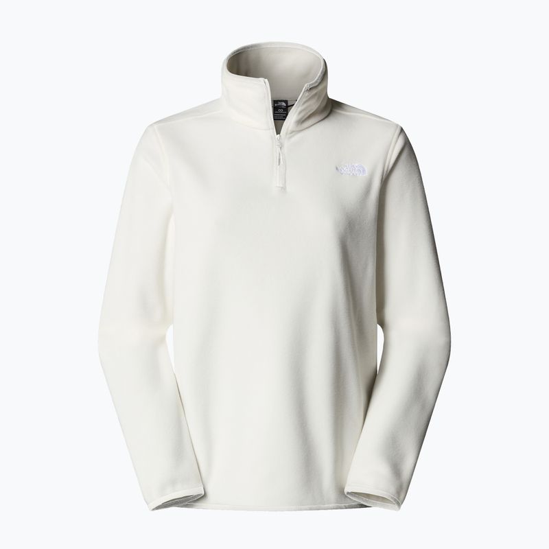 Dámská fleecová mikina The North Face Glacier Fleece 1/4 Zip white dune 4