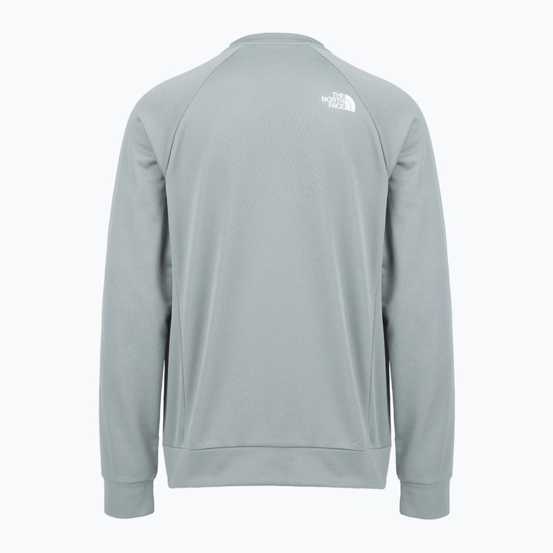 Pánské tričko Longsleeve  The North Face Reaxion 2.0 Crew monument grey dark heather 2