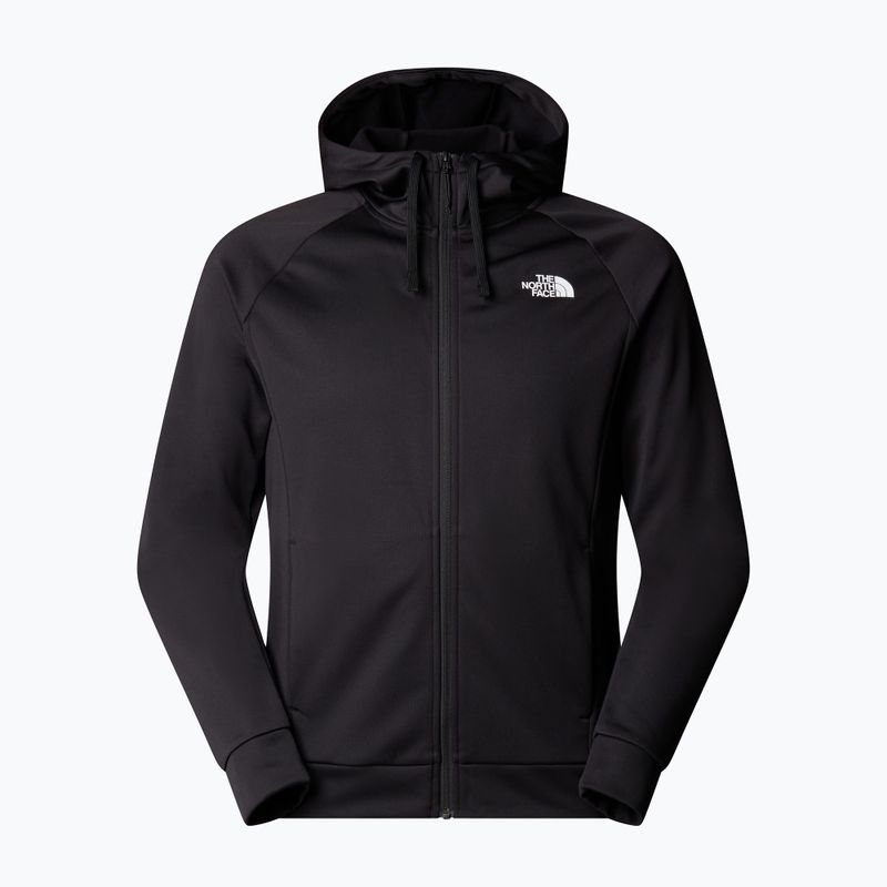 Pánská mikina The North Face Reaxion 2.0 s kapucí a zipem black heather 5