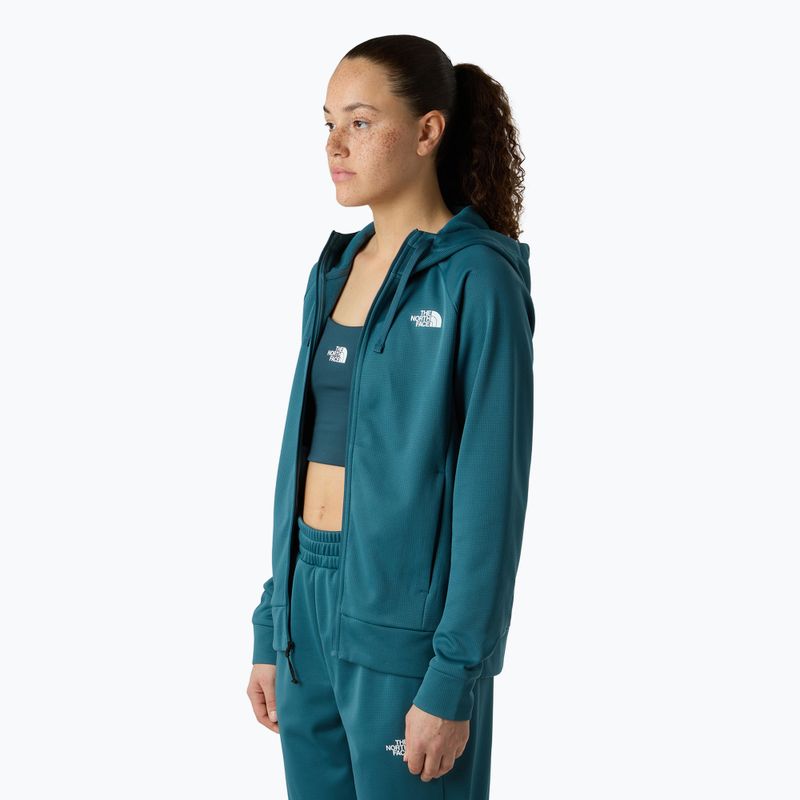 Dámská mikina The North Face Reaxion 2.0 Hooded Full Zip space dark heather 4