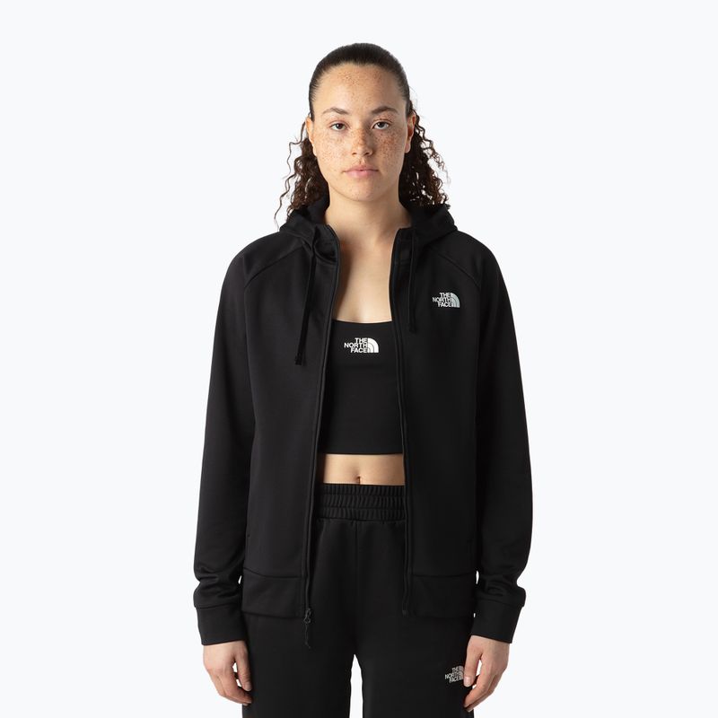 Dámská mikina The North Face Reaxion 2.0 Hooded Full Zip black heather 4