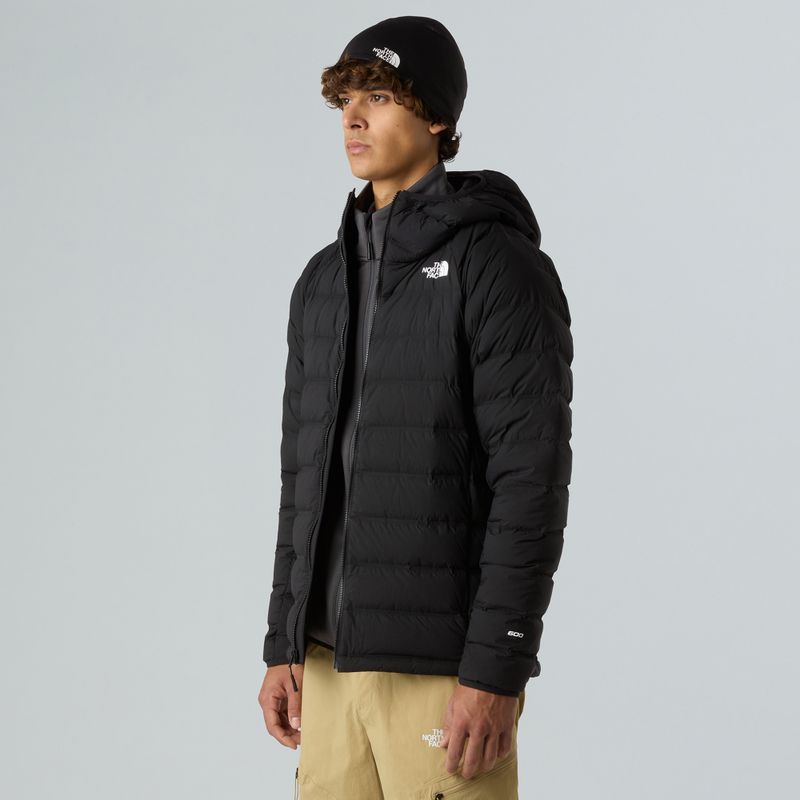 Pánská péřová bunda The North Face Abseil Stretch Down Hoodie black 4