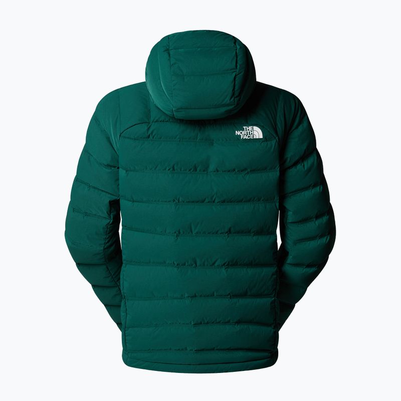 Dámská péřová bunda The North Face Abseil Stretch Down Hoodie hunter green 6