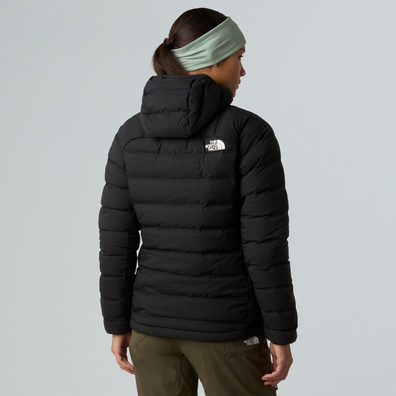 Dámská péřová bunda The North Face Abseil Stretch Down Hoodie black 3