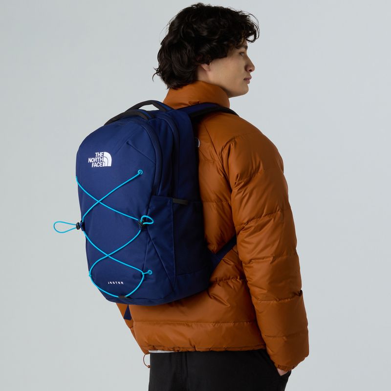 The North Face Jester 28 l eagle blue/meridian blue městský batoh 7
